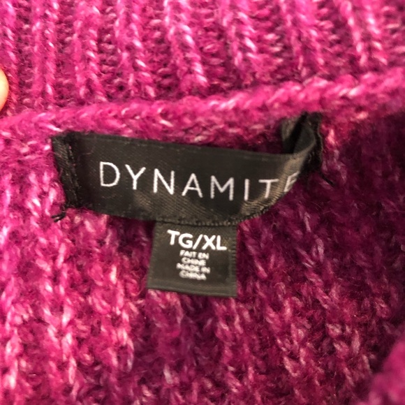 Purple Dynamite Sweater XL - Picture 2 of 4
